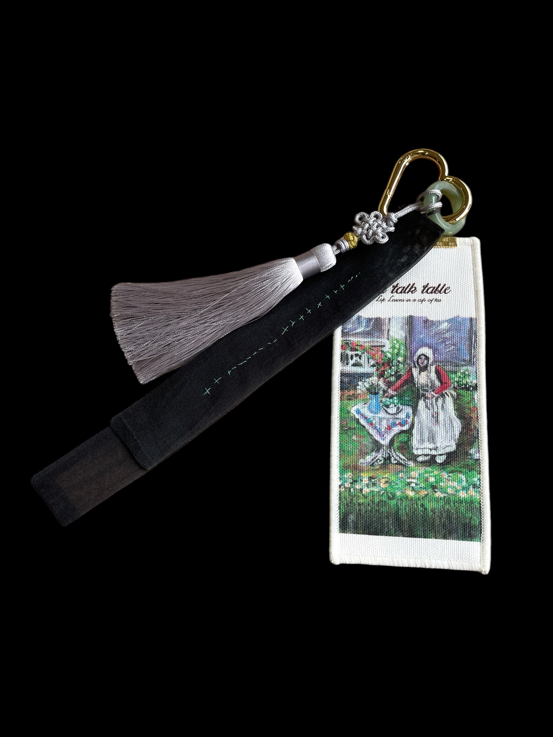 TEA TALK TABLE KEY RING - Image 3