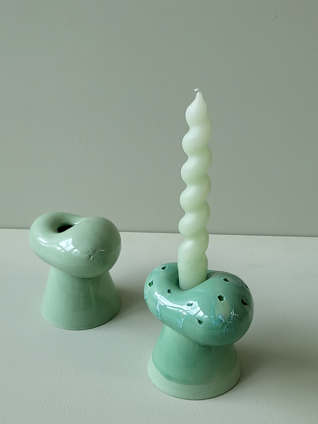 Jade-Candle Holder - Image 4