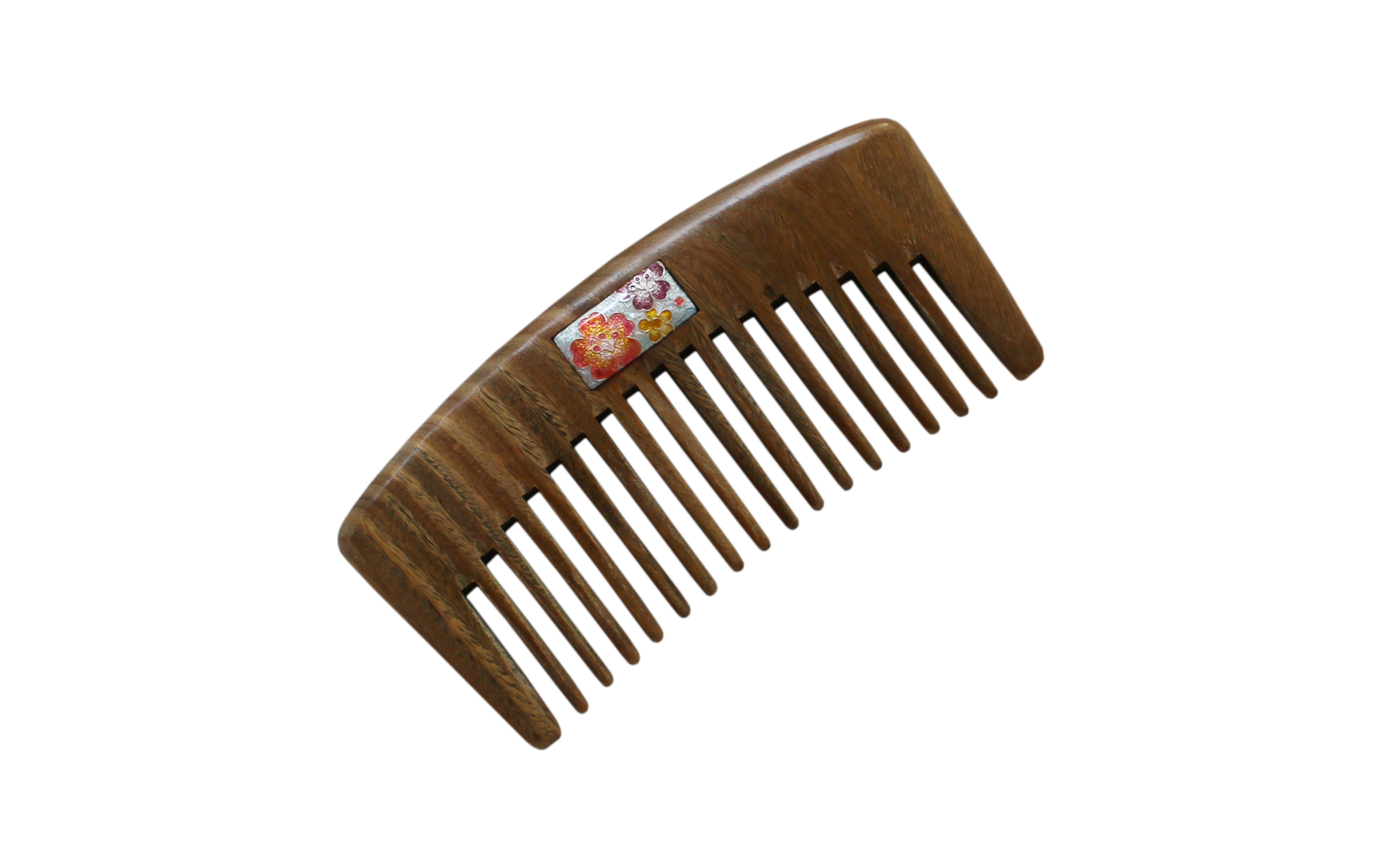 Cloisonné Wooden Hair Comb <Mokhyang> - Image 1