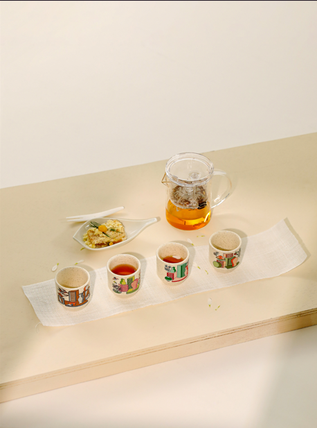 Chaekgadohwa Cup Set – Oatmeal - Image 3